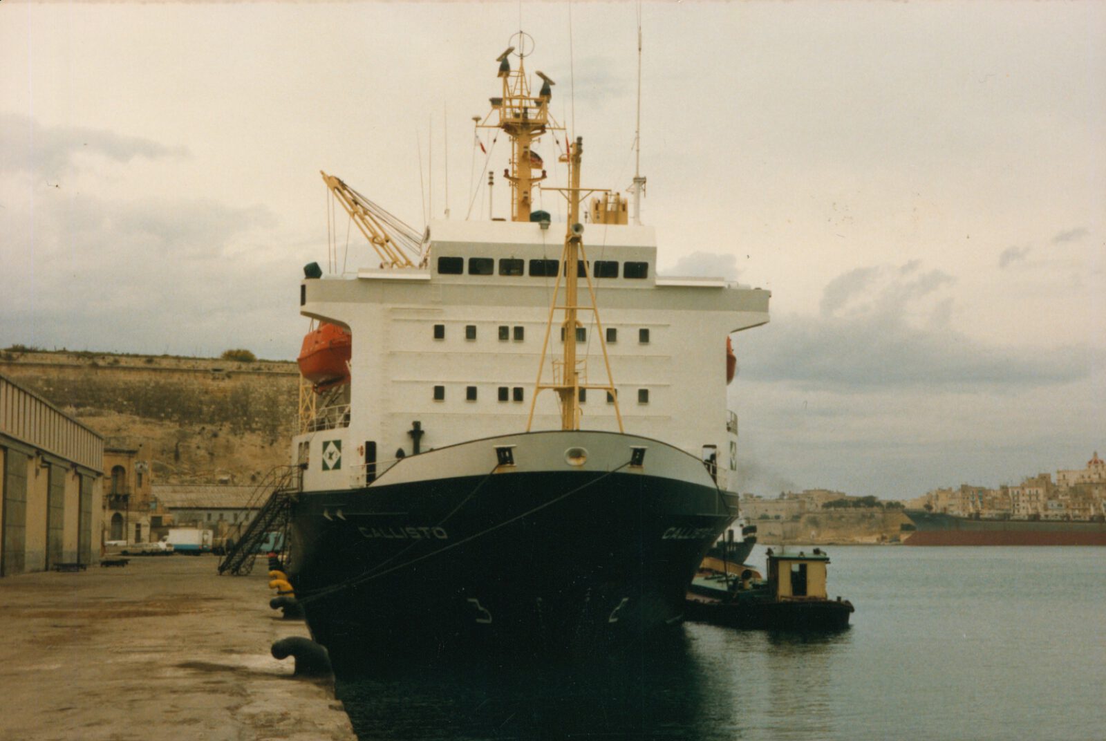 Reiseplan MS Callisto (DDLN) 19.11.1984 – 27.05.1985