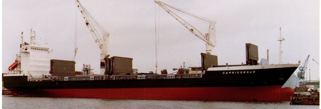 Reiseplan MS Capricornus (DLHH) 13.08.1985 – 08.01.1986